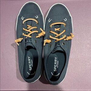 Sperry Men's Navy Canvas Boat Shoes